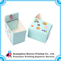 Full color artboard display perforated paper box with your own design